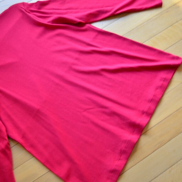 Chico's Chicos Knit Top Polished V Neck Tunic Size 3 US XL NWT - Picture 7 of 7